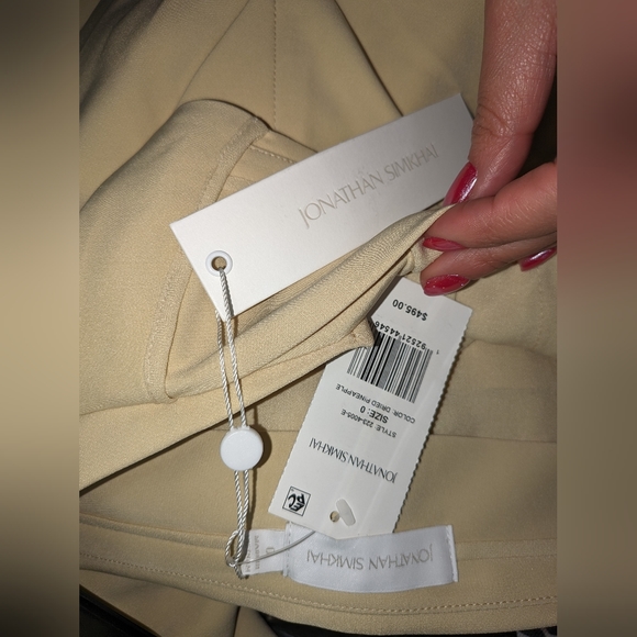 6. NWT JONATHAN SIMKHAI 3 PIECE BLAZER & PANT SET - Picture 10 of 16